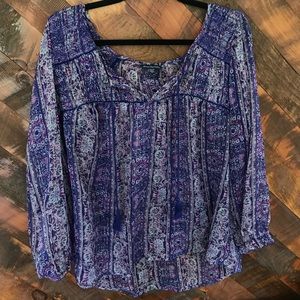 American Eagle Peasant Top