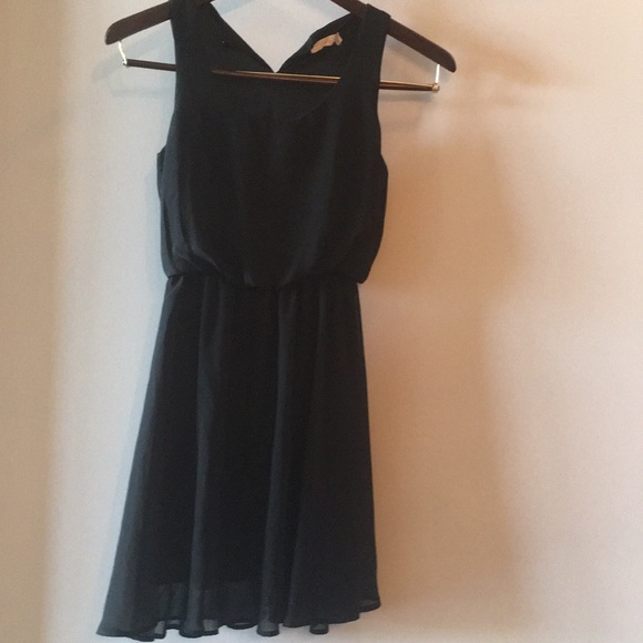 Lush black mini dress - Picture 1 of 5