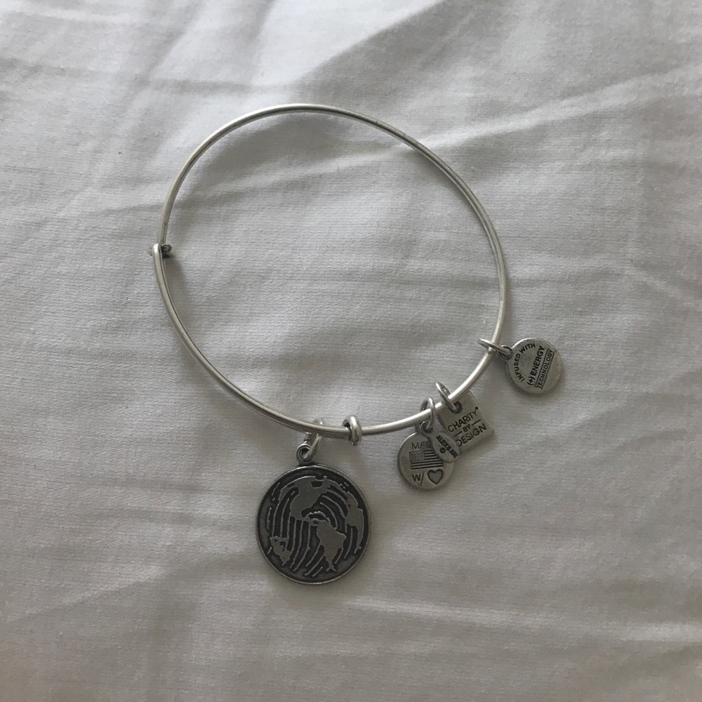Earth Fingerprint Alex & Ani bracelet