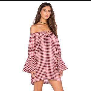 Capulet by Revolve Red Gingham Dress