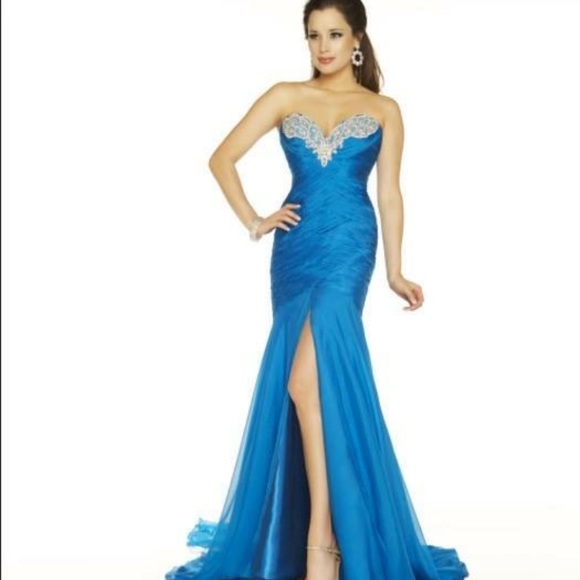 Ocean Blue Pageant Dresses