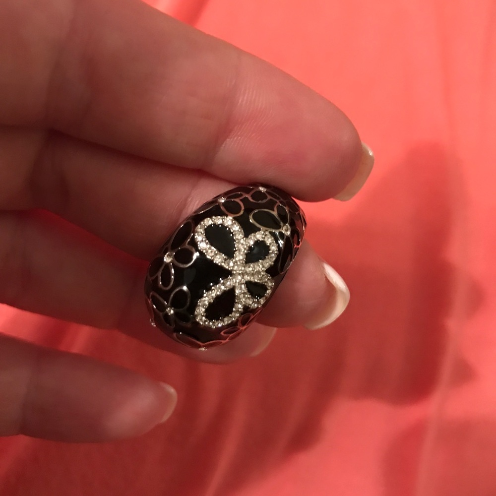 Coach butterfly ring