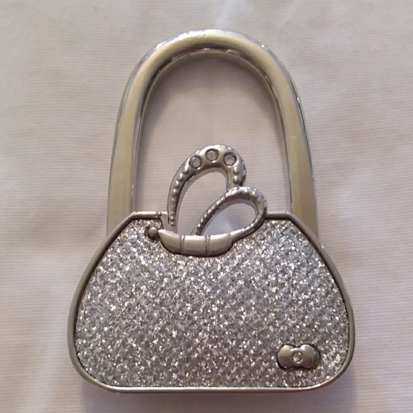 Butterfly accent table hook purse hanger - Picture 2 of 3