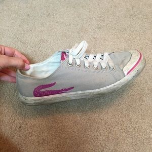 Lacoste tennis shoes women's 10