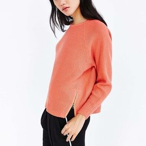 NWOT Silence & Noise Double Zip Sweater