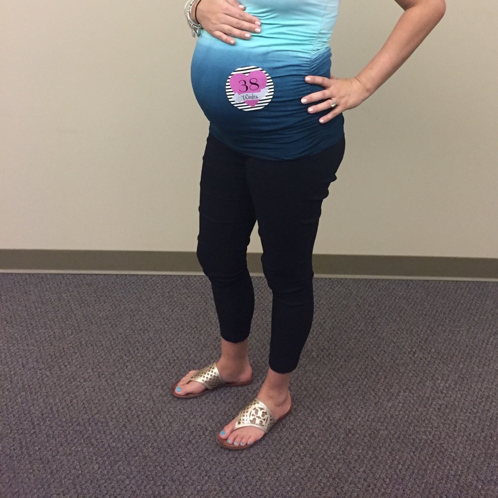 Skinny ankle length dress pants