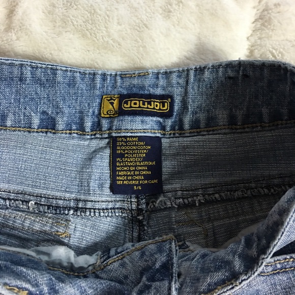 Embroidered jeans size 5/6 juniors - Picture 2 of 5