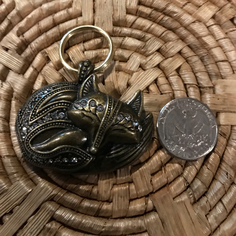 Crystal fox keychain - Picture 2 of 2