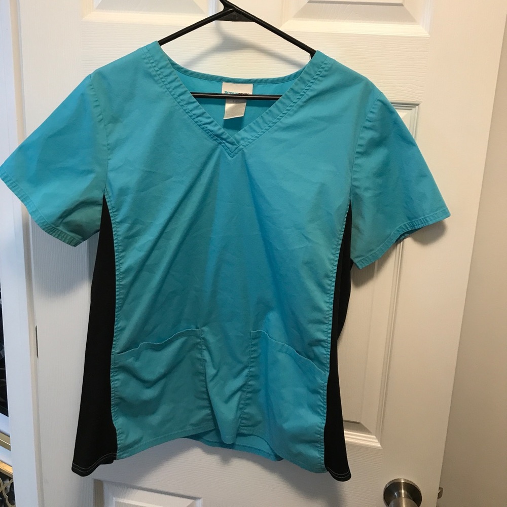ScrubStar Top-Lg; Scrubs Brand Bottoms- Md
