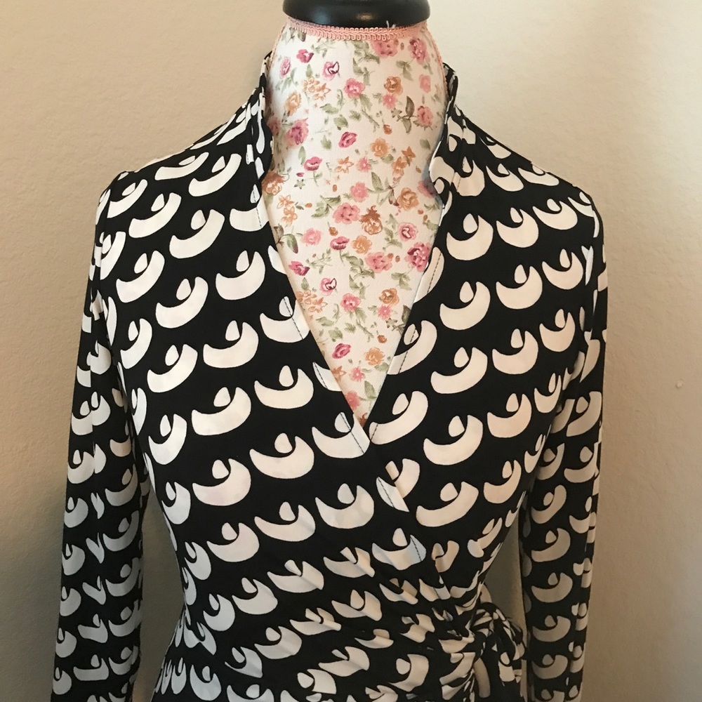 TJMaxx faux wrap dress.