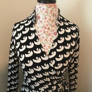 TJMaxx faux wrap dress.