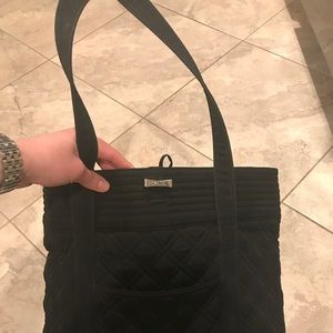 Vera Bradley black Vera tote