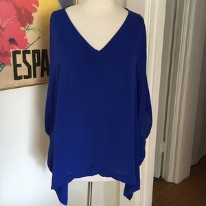 DvF Silk Adria Top, Size M
