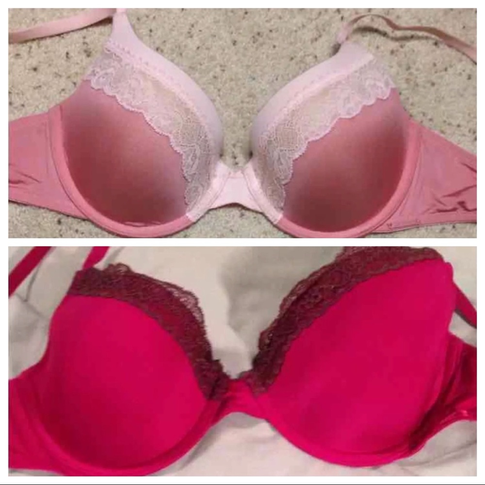 Bundle Calvin Klein 34C lightly lined bras