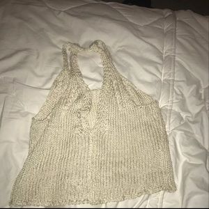 Crochet halter top