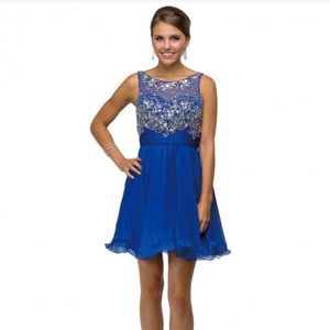 🌊Gorgeous Blue Sparkle PROM Dress