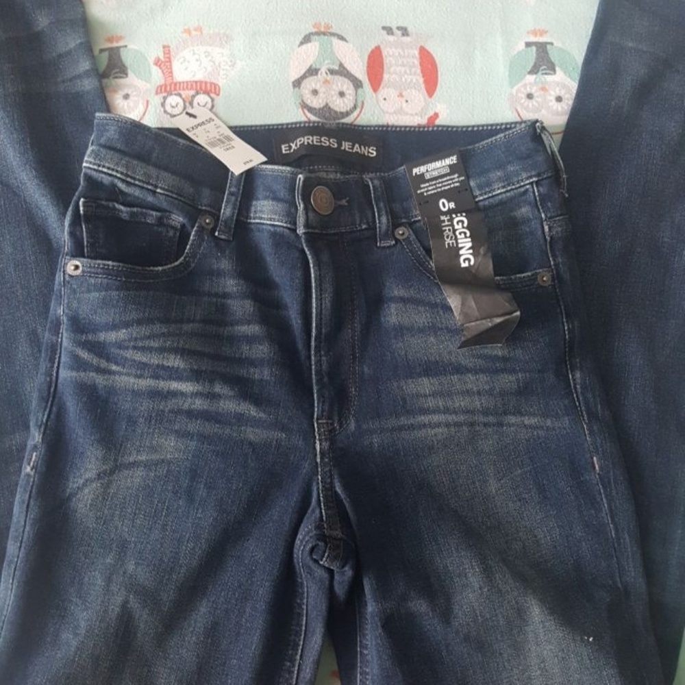 Express high rise pants