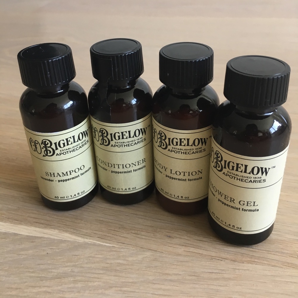 C.O Bigelow four piece set