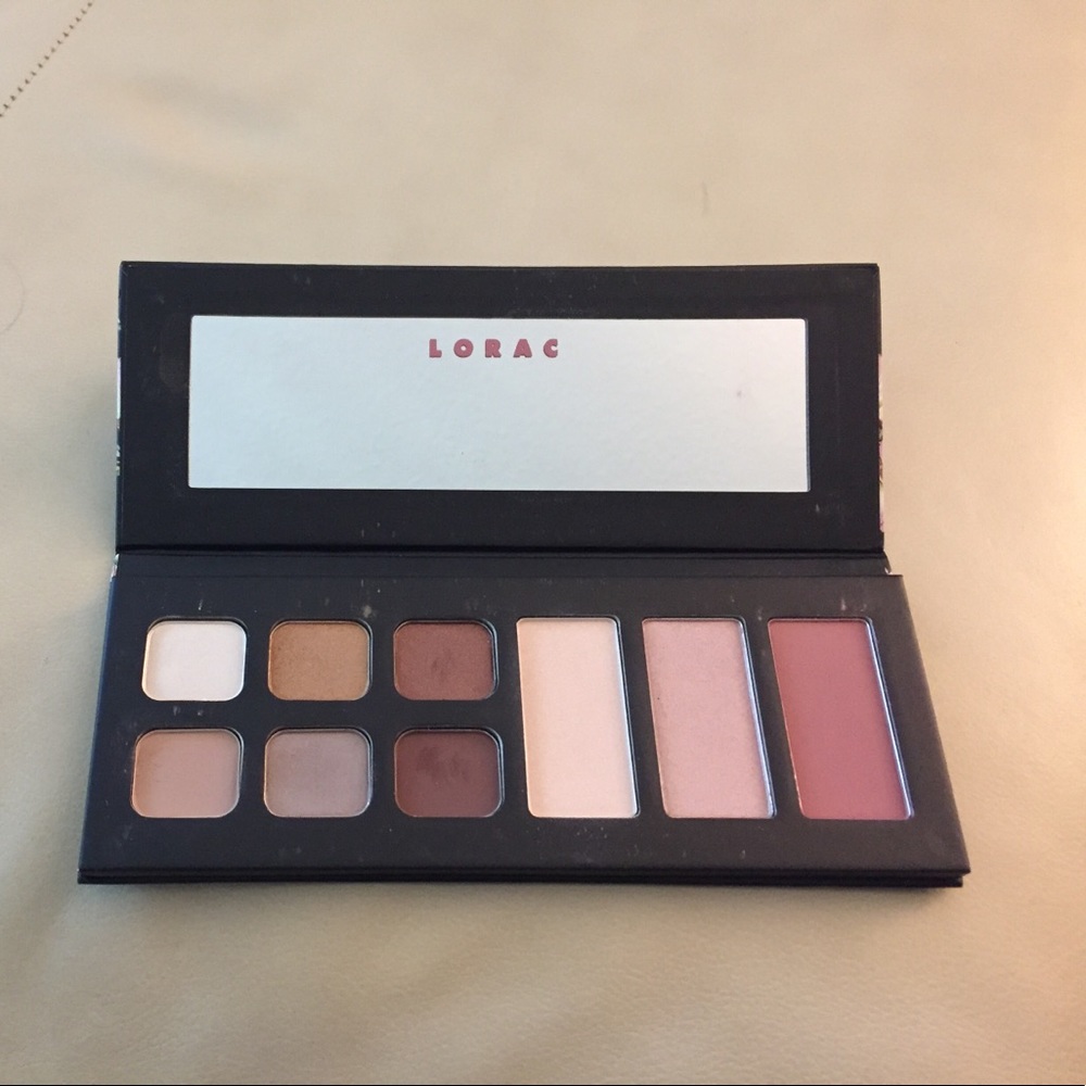 Lorac eyeshadow blush highlighter palette
