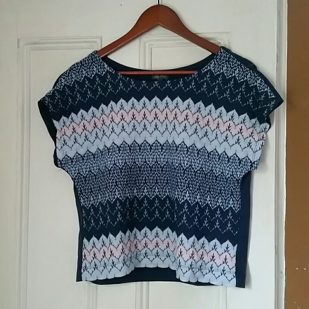 Lily Rose crocheted blouse