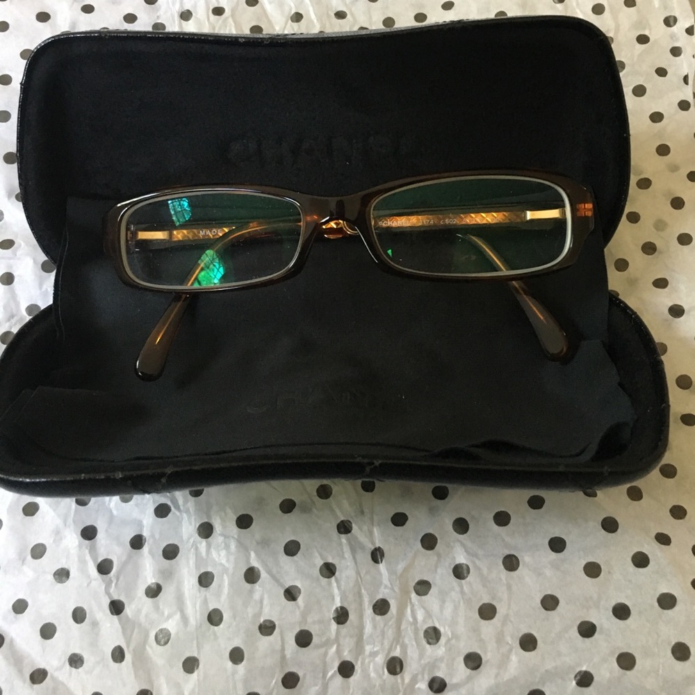BRAND NEW!! Chanel glasses (no lenses)