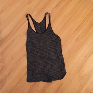 SALE Black and grey heathered lululemon tank top