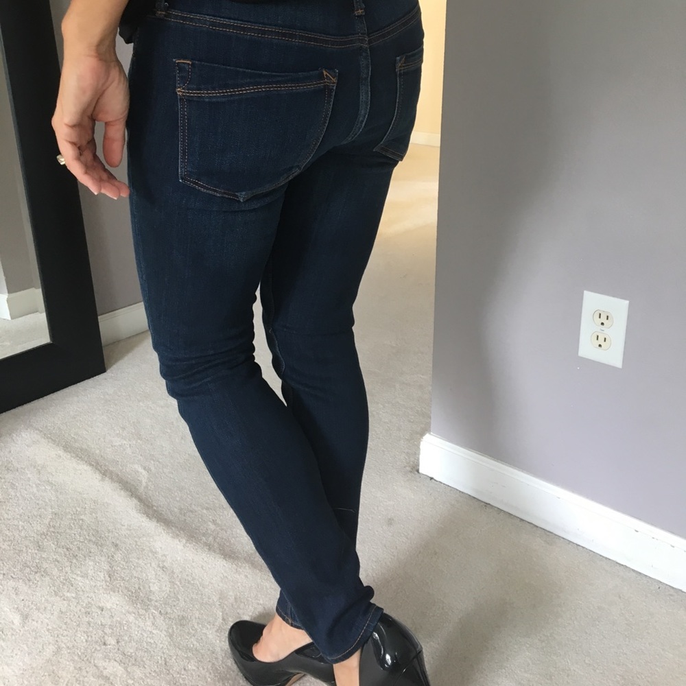 Mid rise legging Jean-4short