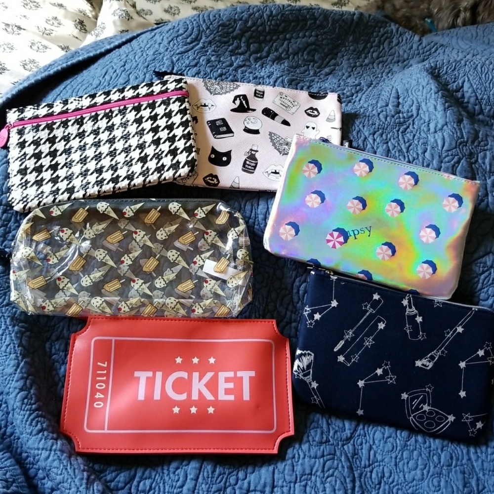 6 Ipsy Bags