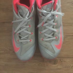 Breast Cancer Nike Lebrons