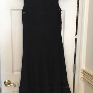 Black cocktail dress