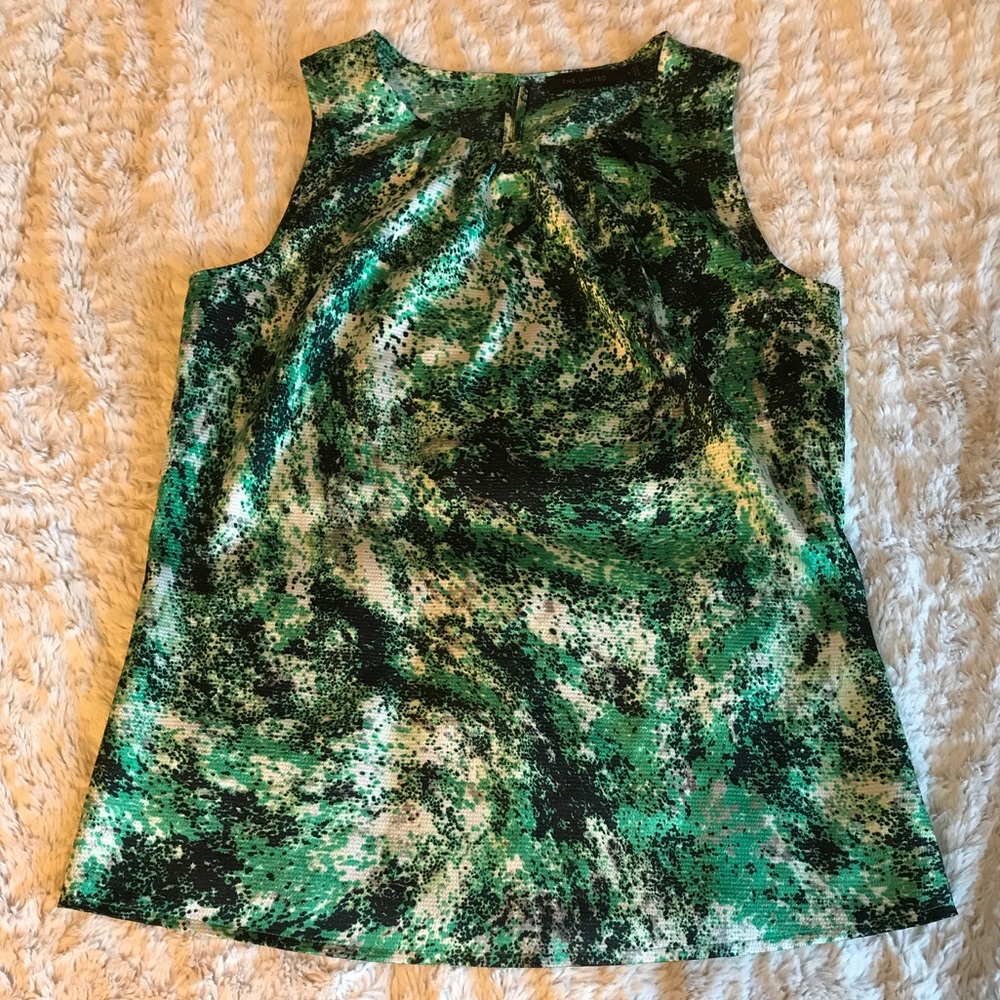 The Limited sleeveless blouse