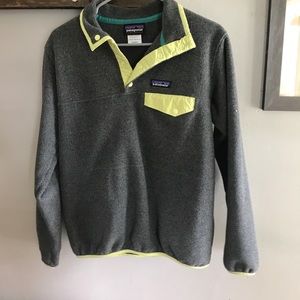 Patagonia lightweight synchilla snap t pullover
