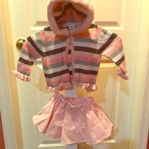 Gymboree 12-18 months ballerina set