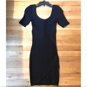BEBE XS Black Dress