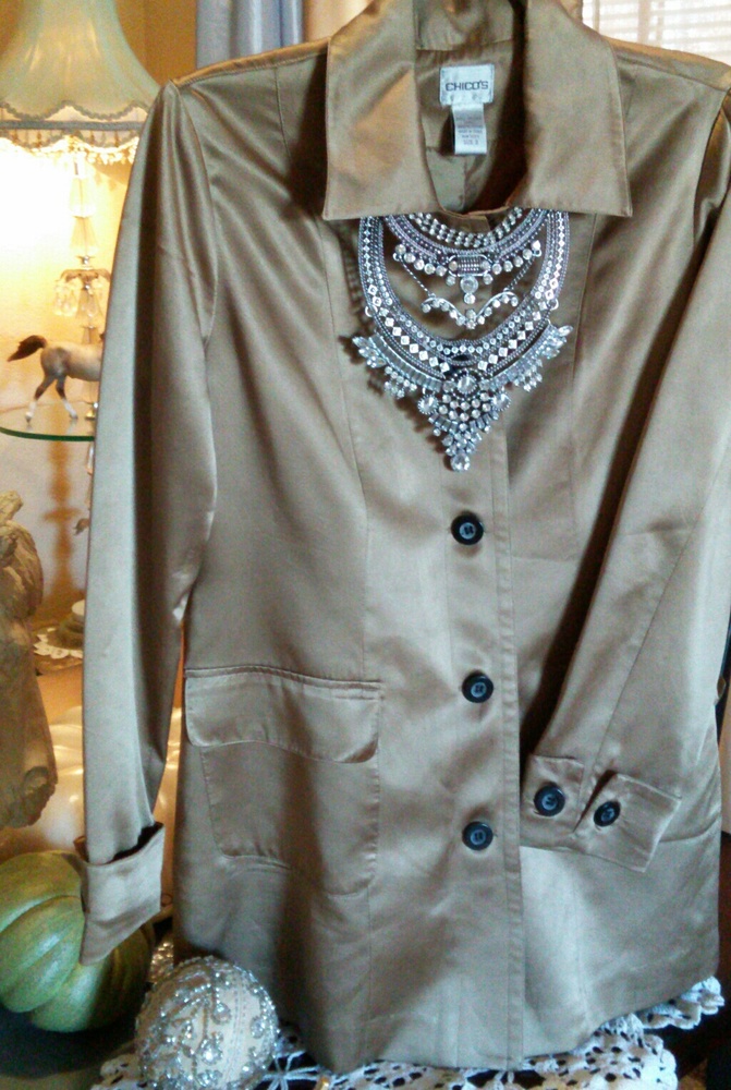 Chicos Top/Jacket/Blazer