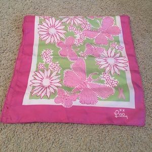 Lilly Pulitzer Breast Cancer Awareness Scarf