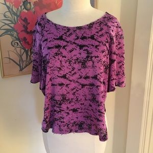 Robert Rodriguez Silk Crop Top, Size 2