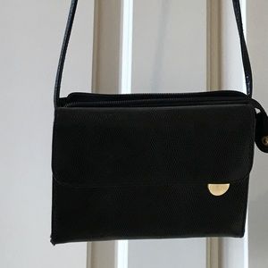 Black cross body bag