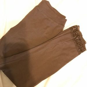 Brown leggings, XL 16