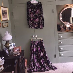 Floral two piece