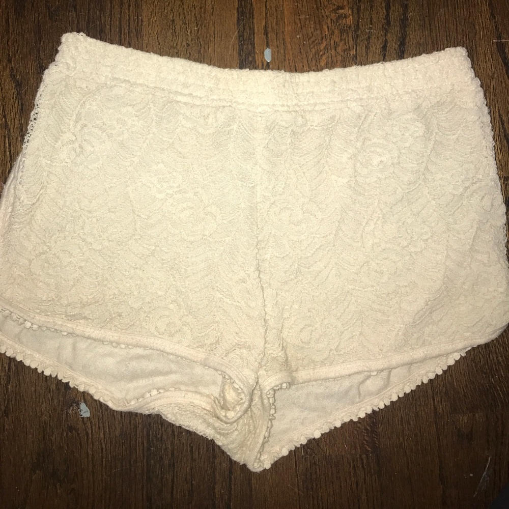 Lace Fabric Shorts