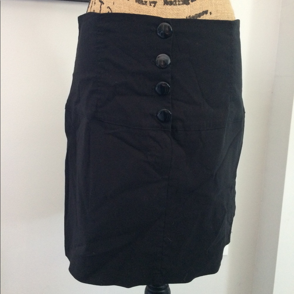 4/$16 Black pencil skirt