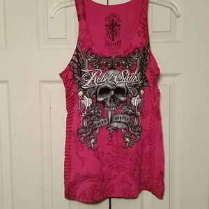 Affliction Rebel Saints tank top