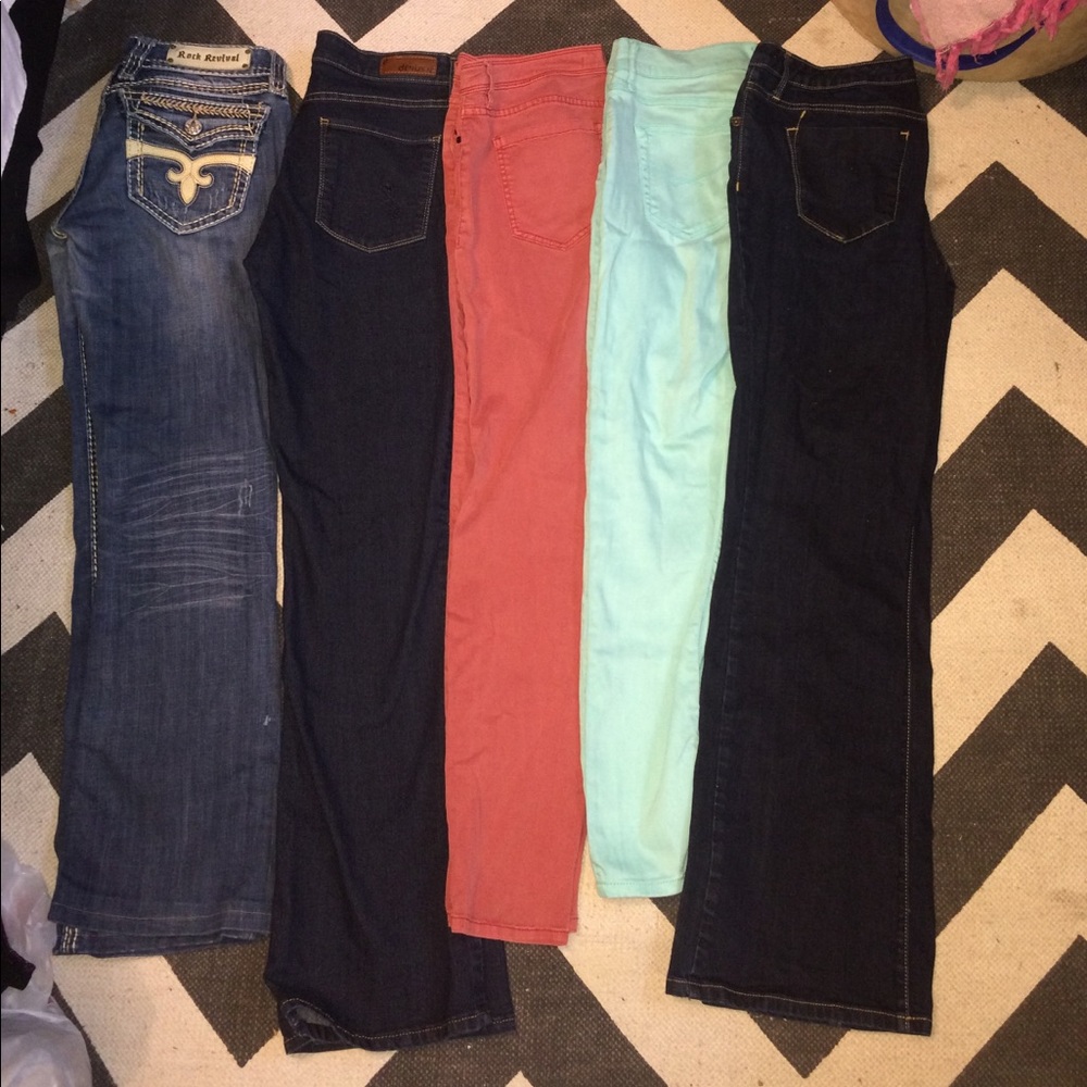 Rock Revival jeans and others