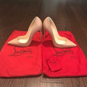 Authentic Christian Louboutin So Kate 120mm