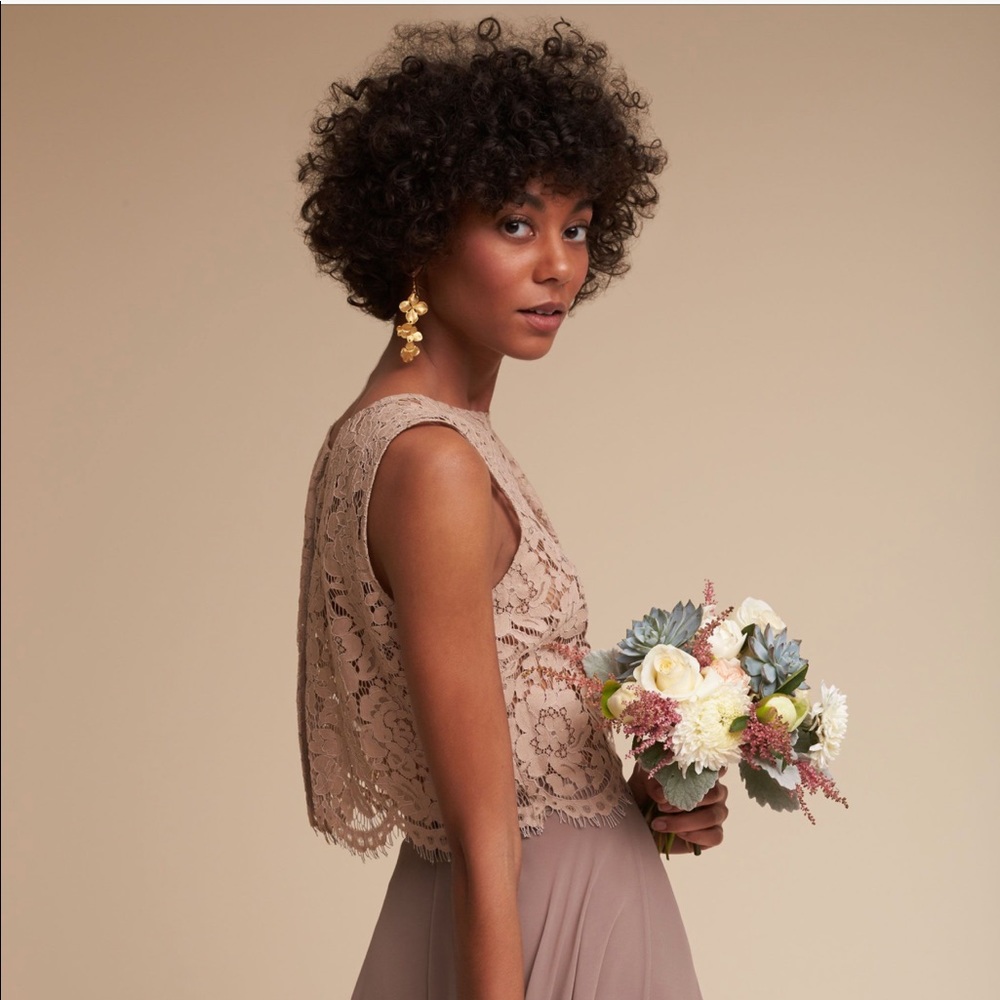 NWOT Cleo Top - mink grey from Anthropologie