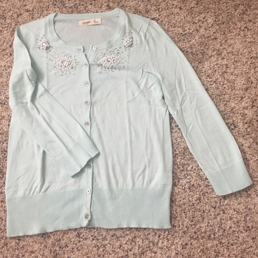 Beaded cardigan