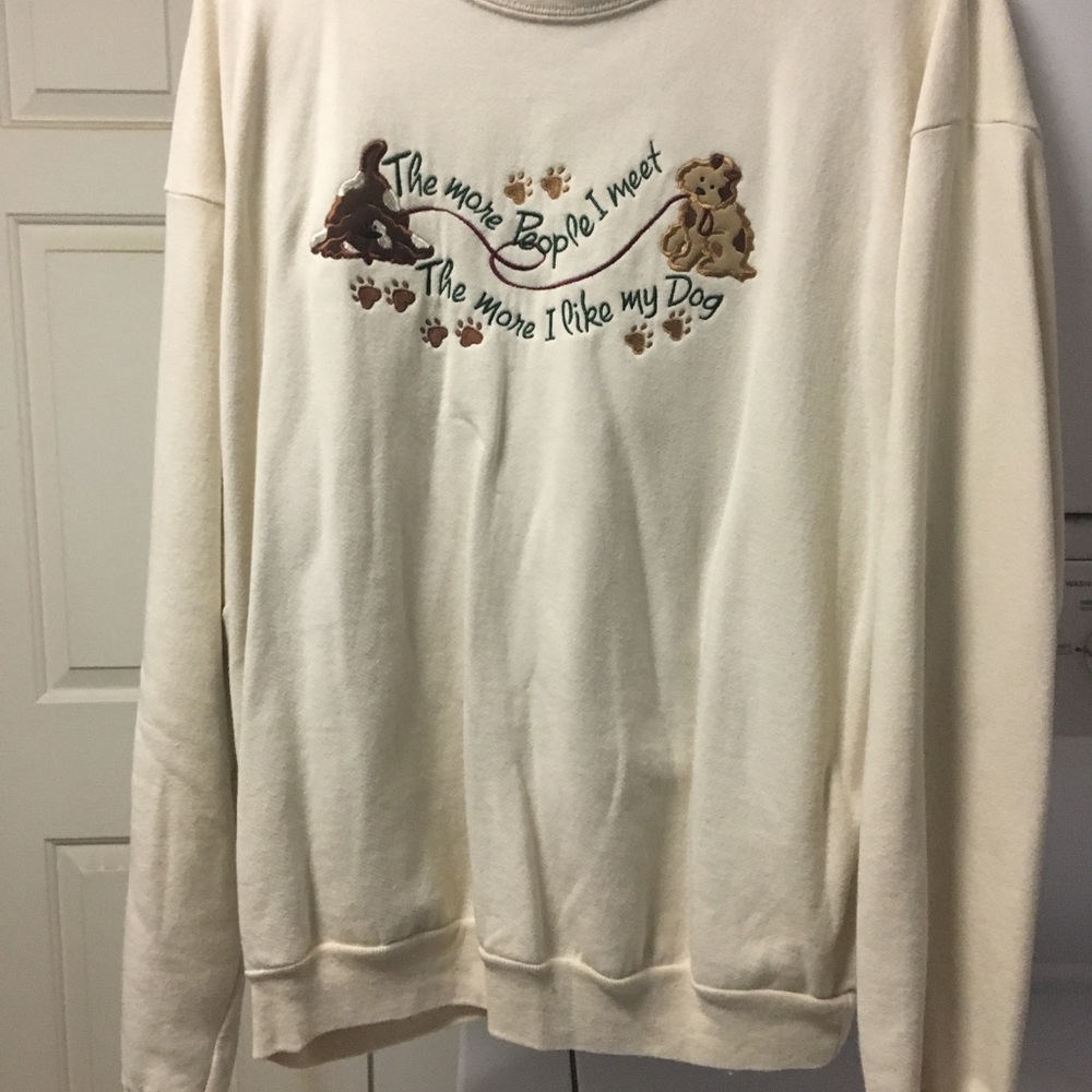 Love dogs sweatshirt