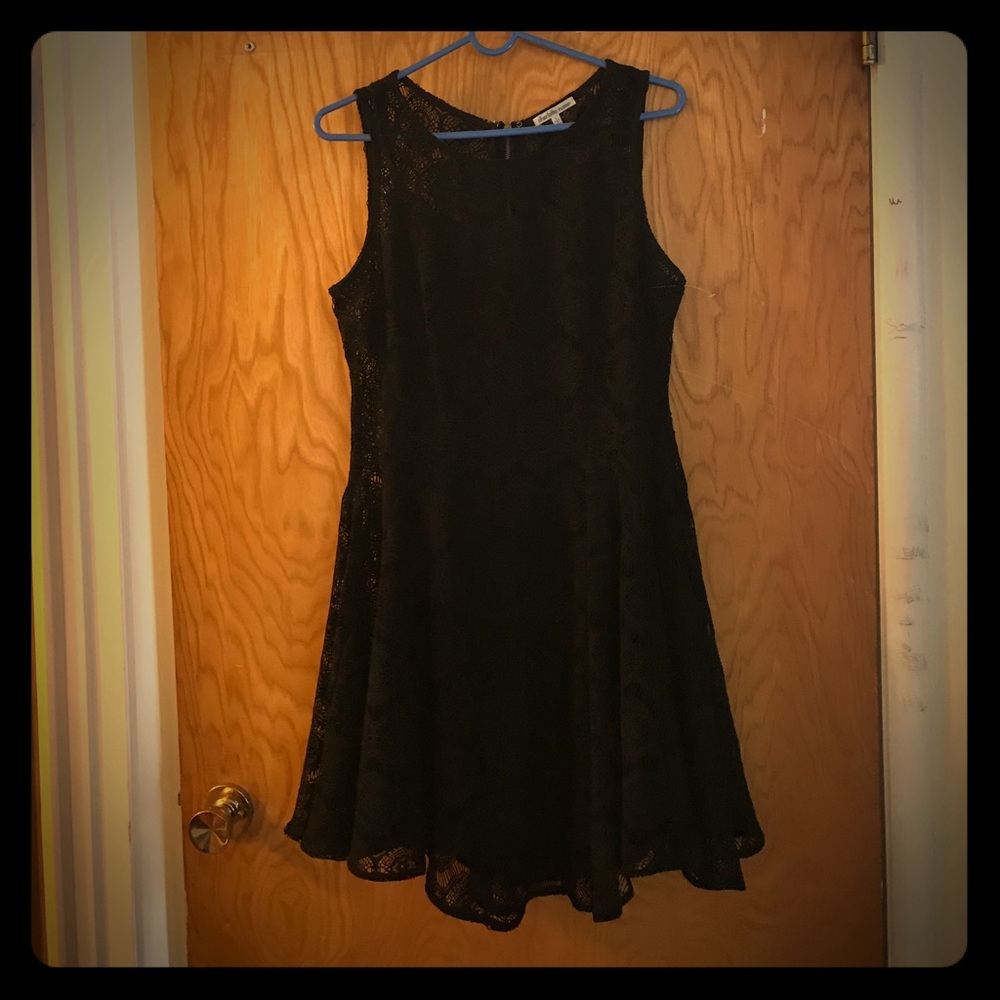 Black sun dress.