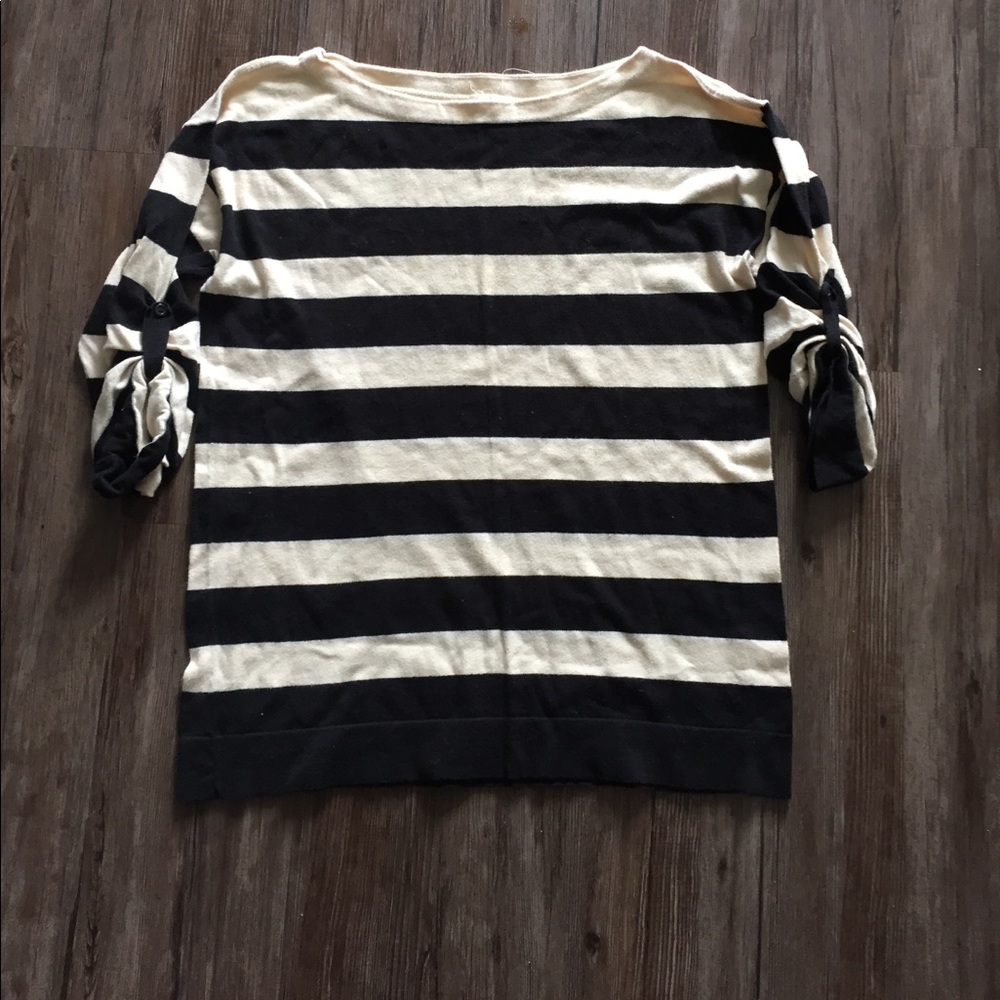 J Crew Boatneck cotton shirt